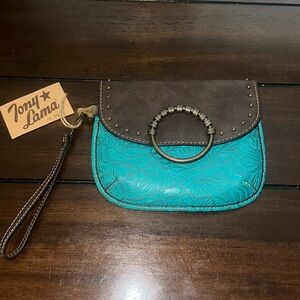 Brand new with tags Tony lama wallet/clutch